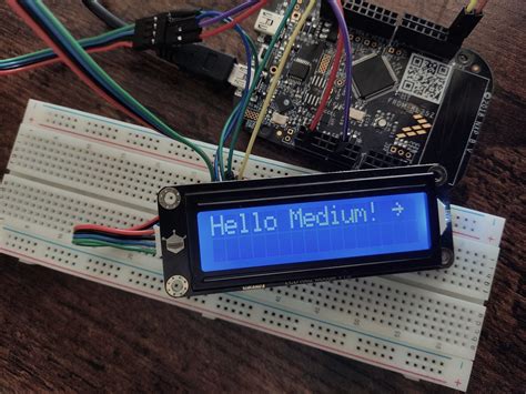 LCD Connect Arduino 的图像结果