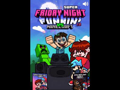 Super Friday Night Funkin Vs Minecraft ऑनलाइन खेलना