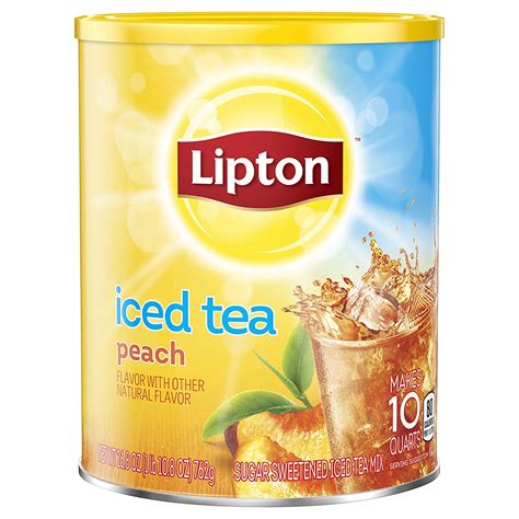 Lipton Iced Tea Mix, Peach 10 Qt... Wholesale | Palletfly