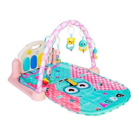 Premium Owl Blue Piano Activity Gym