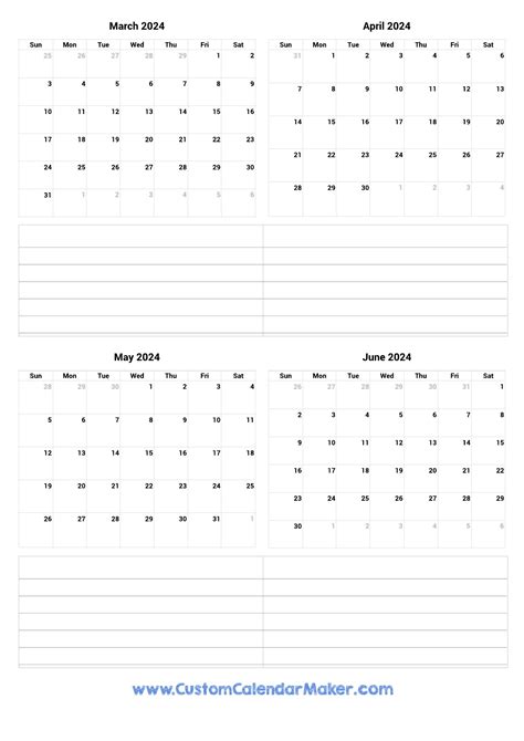 June 2024 Calendar Printable Portrait Image To U - Free Word Template
