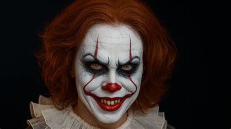 🎃 Scary Clown Makeup Tutorial for Halloween – Party Expert