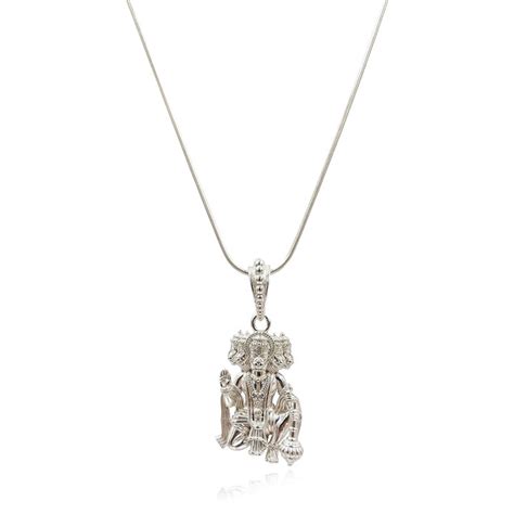 925 Silver Panchmukhi Hanuman Pendant – Unniyarcha