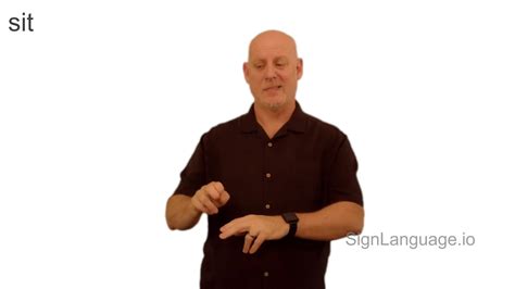 Image result for Sign Language for Sit