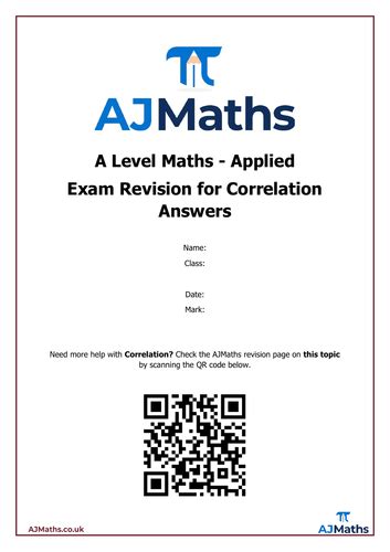 Correlation Hypothesis Testing AQA Maths a Level 的图像结果
