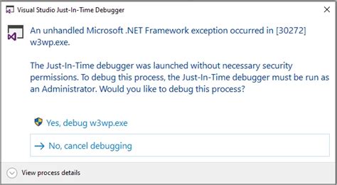 Image result for Just-In-Time Debugging