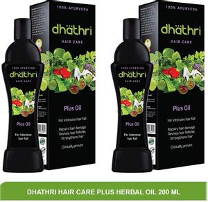Dhathri Hair Care Plus Herbal Oil | Best Oil For Hair Growth And ...