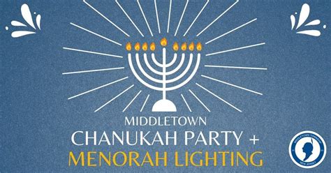 Middletown Chanukah Party + Menorah Lighting, 36 Church St Middletown ...