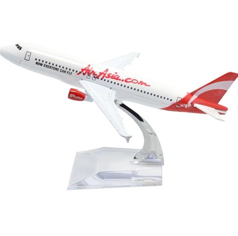 Air Asia White A320 Aeroplane Diecast Model 16 CM – Kaarr