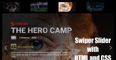Swiper Slider Tutorial 的图像结果