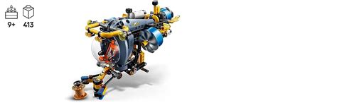 LEGO Technic Deep-Sea Research Submarine Toy Set 42201 Building Blocks ...