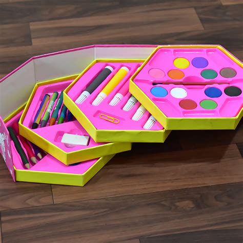 Colouring Combo Colors Box Color Pencil,Crayons, Water Color, Sketch P ...