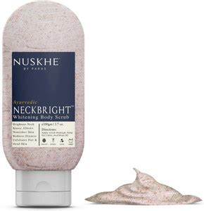 Nuskhe By Paras Neck Bright Body Scrub Dead Skin Remover With Vitamin C ...