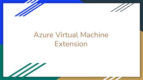 Virtual Machine Extensions Azure 的图像结果