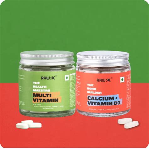 Algae Calcium & Vitamin D3 (30 Tablets) + Men's Multivitamin (30 Table ...