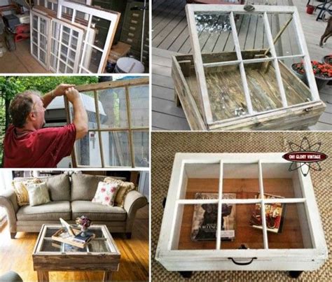 Image result for Simple DIY Window Coffee Table