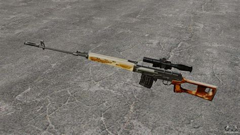 Dragunov sniper rifle v1 for GTA 4