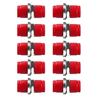 10 Pcs FC to FC Big-D Type Fiber Optical Coupler Cables Adapter Simplex ...