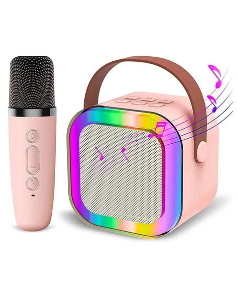 XQ3 / A012/ K12 colorful karaoke bluetooth speaker Single mic – Kharrido