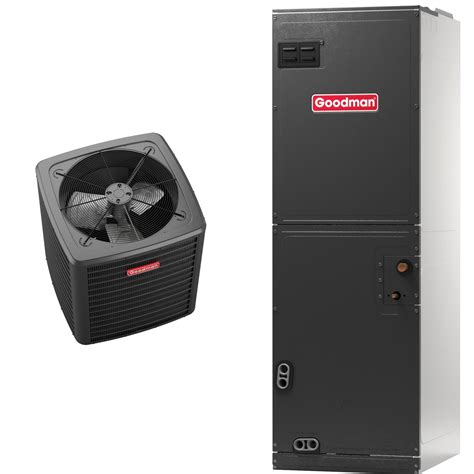 Shop Goodman 4 Ton 15.2 SEER2 R32 Multi-Position Heat Pump System 208/ ...