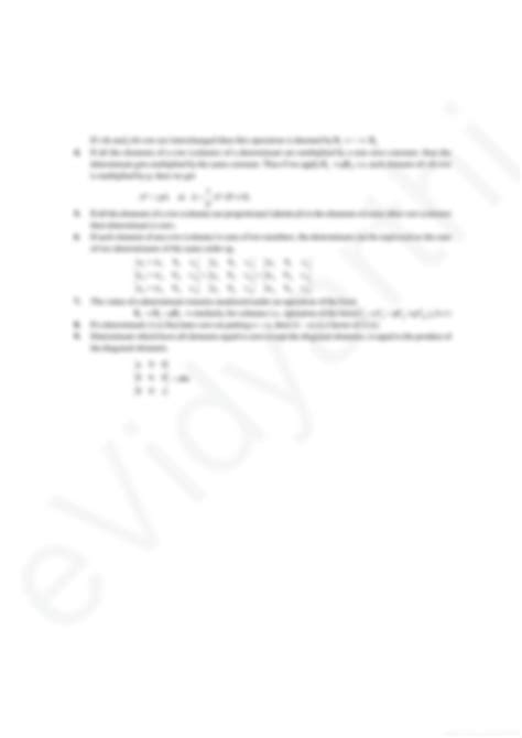 Image result for Determinnts Class 12 Formulas