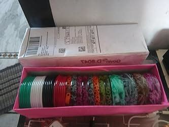 Buy Sai Plastic Bangles for Women's & Girl's(Pack of 28) (Multicolored ...