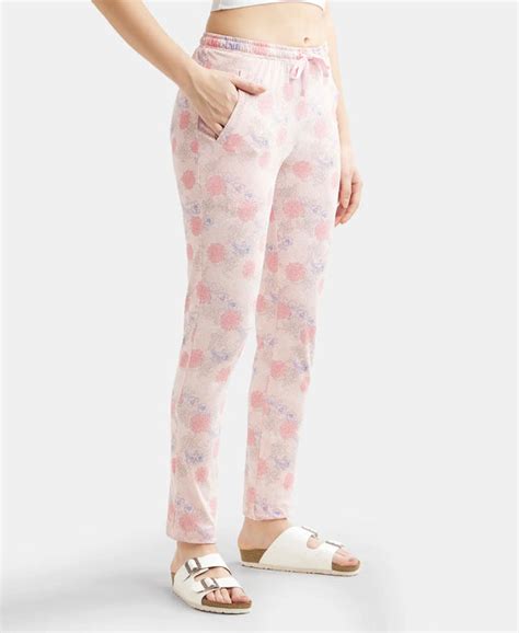 Buy Super Combed Cotton Relaxed Fit Printed Pyjama with Side Pockets ...