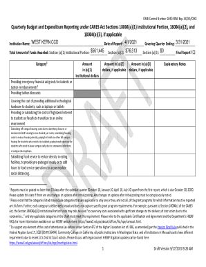 Fillable Online OMBControl Number 1840NEW Exp. XX/XX/XXXX Quarterly ...