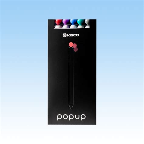 Popup Black Ink Gel Pen Set - Pack of 5 - Kaco – KACO