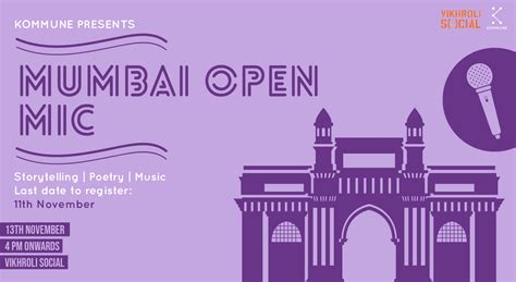 Kommune Open Mic: Vikhroli