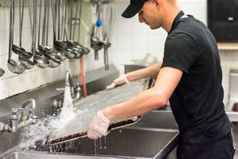 Washing Dishes Restaurant