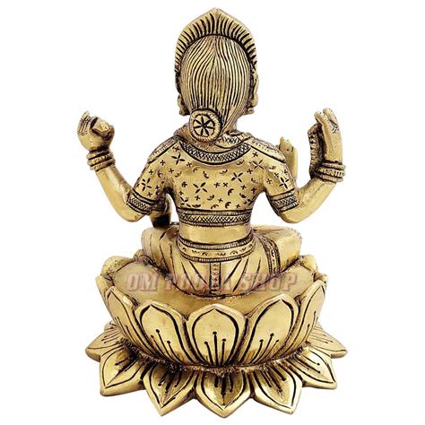 Bala Tripura Sundari Idol on Lotus Flower in Brass online