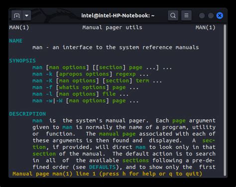 Linux Command Line 的图像结果