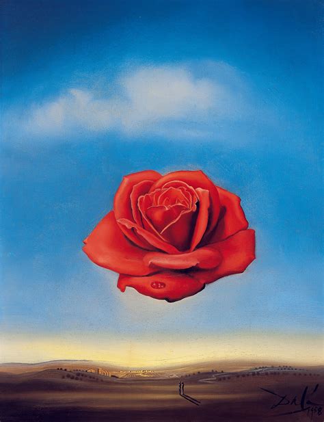 Salvador Dalí - The Meditative Rose – MuseARTa - B2B - International