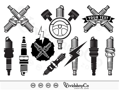 Buy Spark Plug SVG, Mechanic Svg, Motorcycle Repair Svg, Car Repair Svg ...