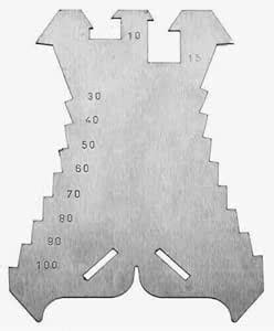Steel Sheet Stainless Metal Scribe Marking Tool 140mm Template Scratch ...