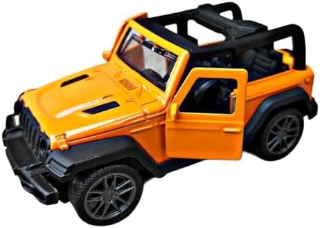 Mahindra Thar 4x4 Die-Cast Toy Car 1:32 Scale SUV Model with Pull Back ...