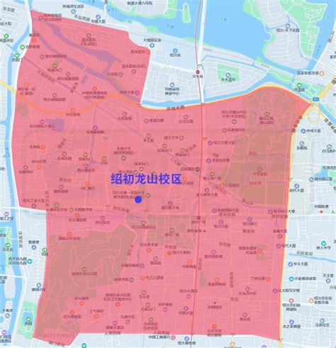 绍兴市越城区中小学施教范围（2022） - 越律网