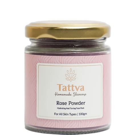Rose Powder Face Pack – Tattva Homemade Skincare