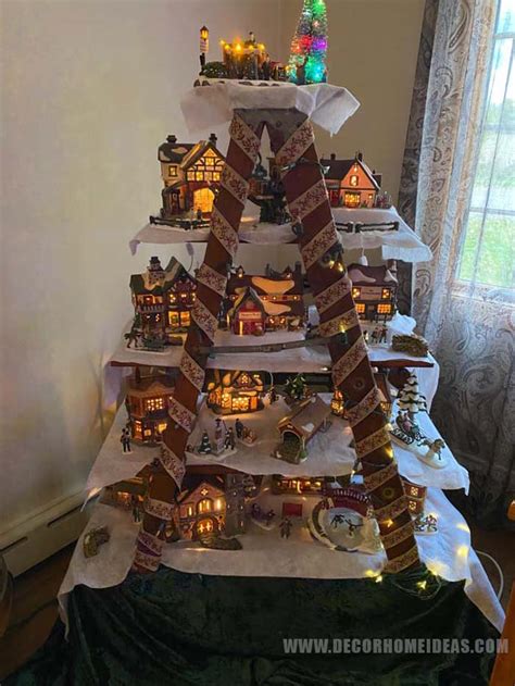 Image result for Nativity Set Ladder Tree