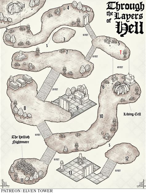 666 Through the Layers of Hell - Level 6 Adventure