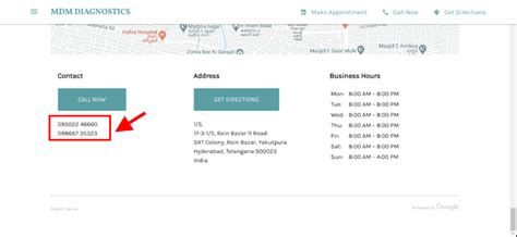 Steps to book lab visit appointment from Mdm Diagnostic Center