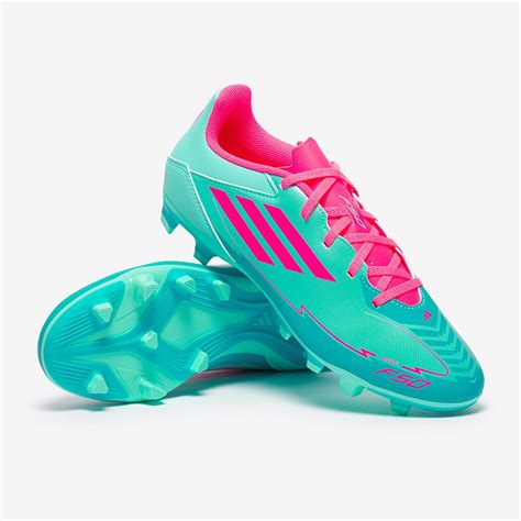 adidas F50 Club x Messi Firm Ground/Mixed Ground - Flash Aqua/Lucid ...