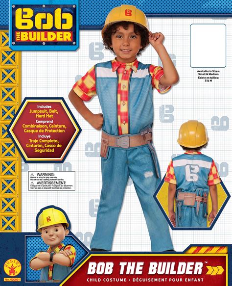 Bob The Builder Costume Toddler Halloween