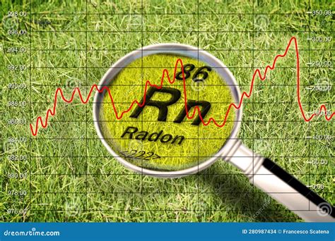 The Dangerous Radioactive Radon Gas Under the Ground - Concept Image ...