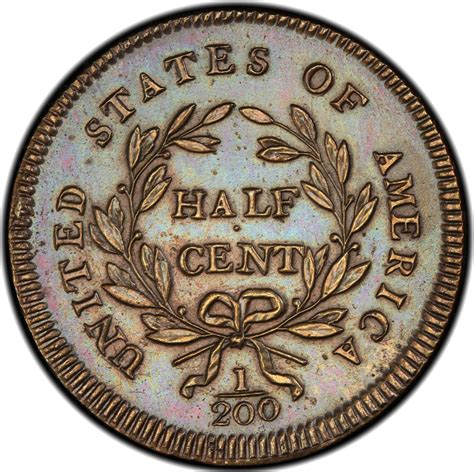 Half Cent 1795 Liberty Cap, Coin from United States - Online Coin Club