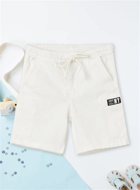 Buy Boys Solid Cargo Shorts Online at just Rs. 499.0 - 1000015341555 ...