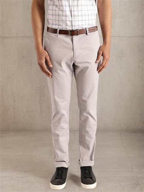 Buy Men Brooklyn Fit Cotton Stretch Trouser – Indian Terrain