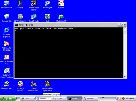 Image result for Folder Locker Windows 7