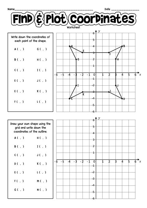 Coordinate Plane Quadrants Worksheet - Writing Practice Worksheet